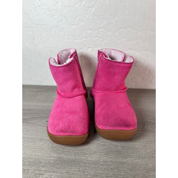 UGG Keelan II Boots – Pink Suede – Toddler Size 8 - Picture 3 of 8